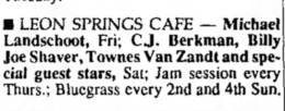 1990-08-11  Leon Springs Cafe