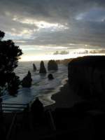 Great Ocean Road - sunset at the Apostles 