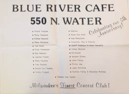 1970-xx-xx -ties at the Blue River Cafe-Milwaukee-WI