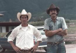 1972-08-xx -Townes and Skinny Dennis Sanchez in Aspen CO