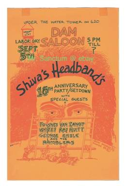 1985-09-05 -16th anniversary of Shivas Headband at the Dam Saloon-