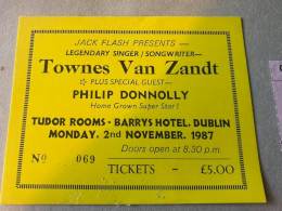 1987-11-02  Tudor Rooms-Barrys Hotel-Dublin-Ireland