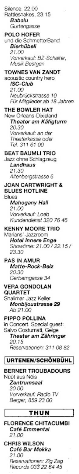 1994-11-24 -ISC Club-Bern-Switserland