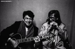 1994-12-02  with Joe Ely in Italy