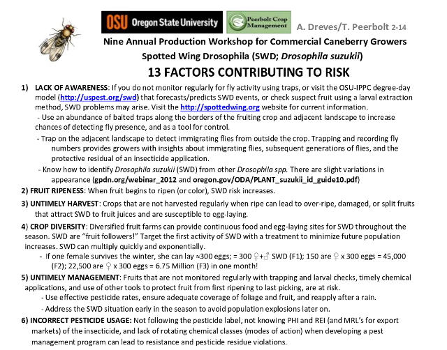SWD Risk Factors Handout PDF